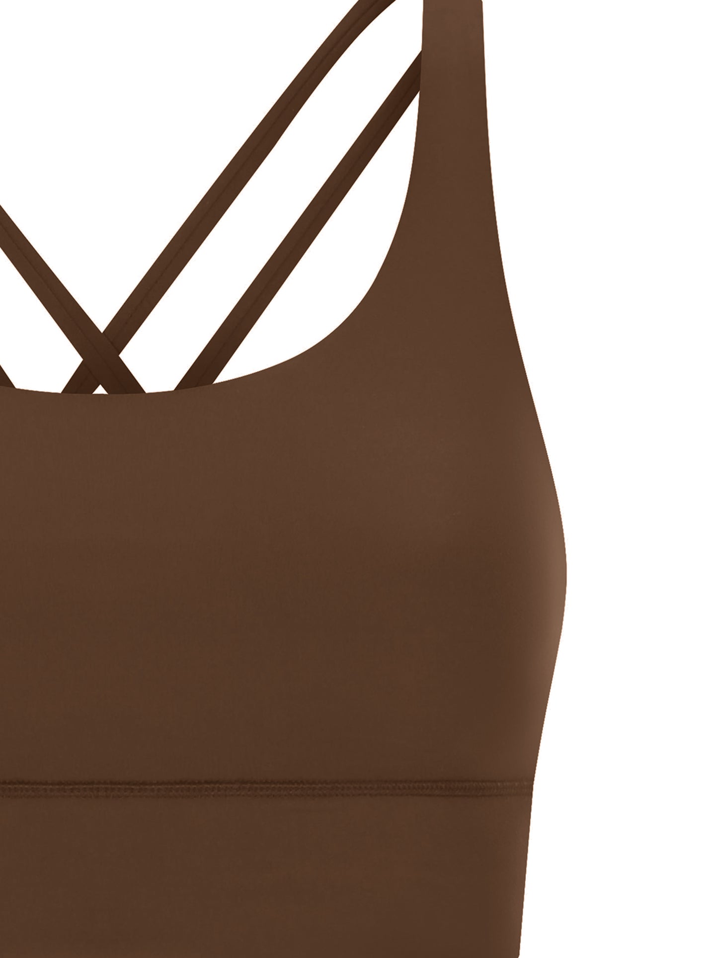 Strappy Criss-Cross Sports Bra