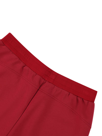 Women's Retro Contrast Binding Shorts
