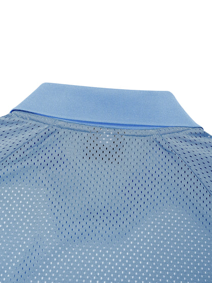 Unisex Striped Mesh Boxy Soccer Jersey